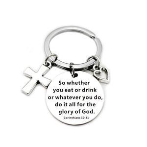 Christian Bible Scripture Pendant