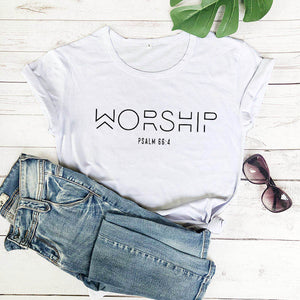 Psalm 66:4 Women's T-Shirt