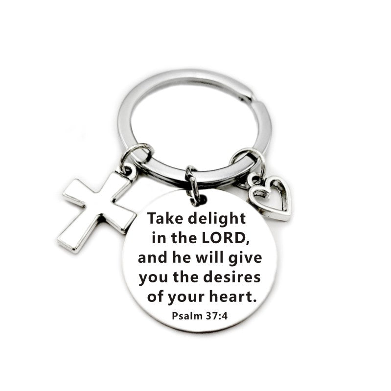 Christian Bible Scripture Pendant