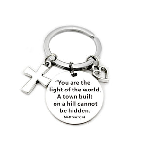 Christian Bible Scripture Pendant