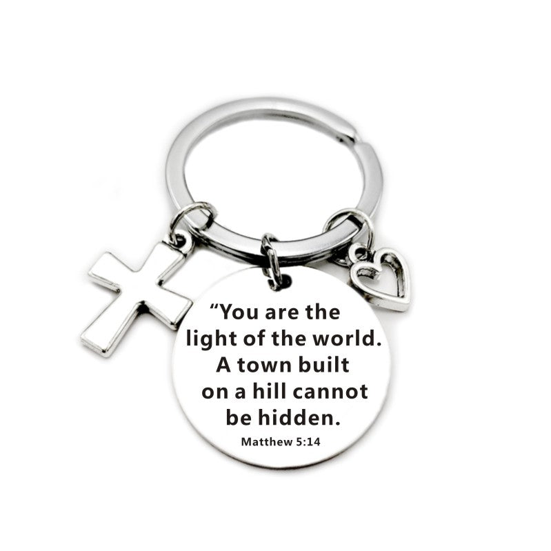 Christian Bible Scripture Pendant