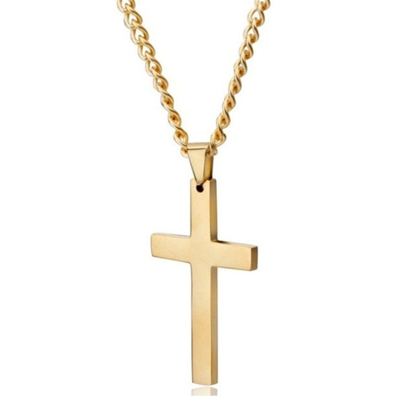 Steel Cross Pendant