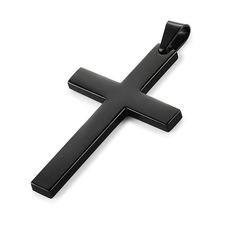 Steel Cross Pendant