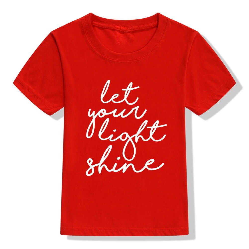 Let Your Light Shine Kids T-Shirt