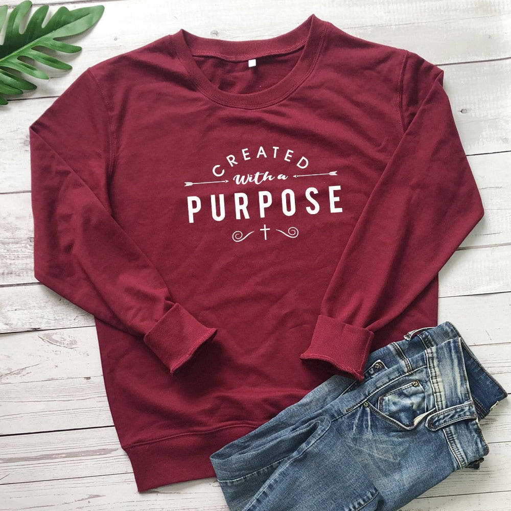 Created with a Purpose Sweater