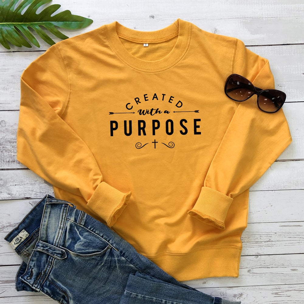 Created with a Purpose Sweater