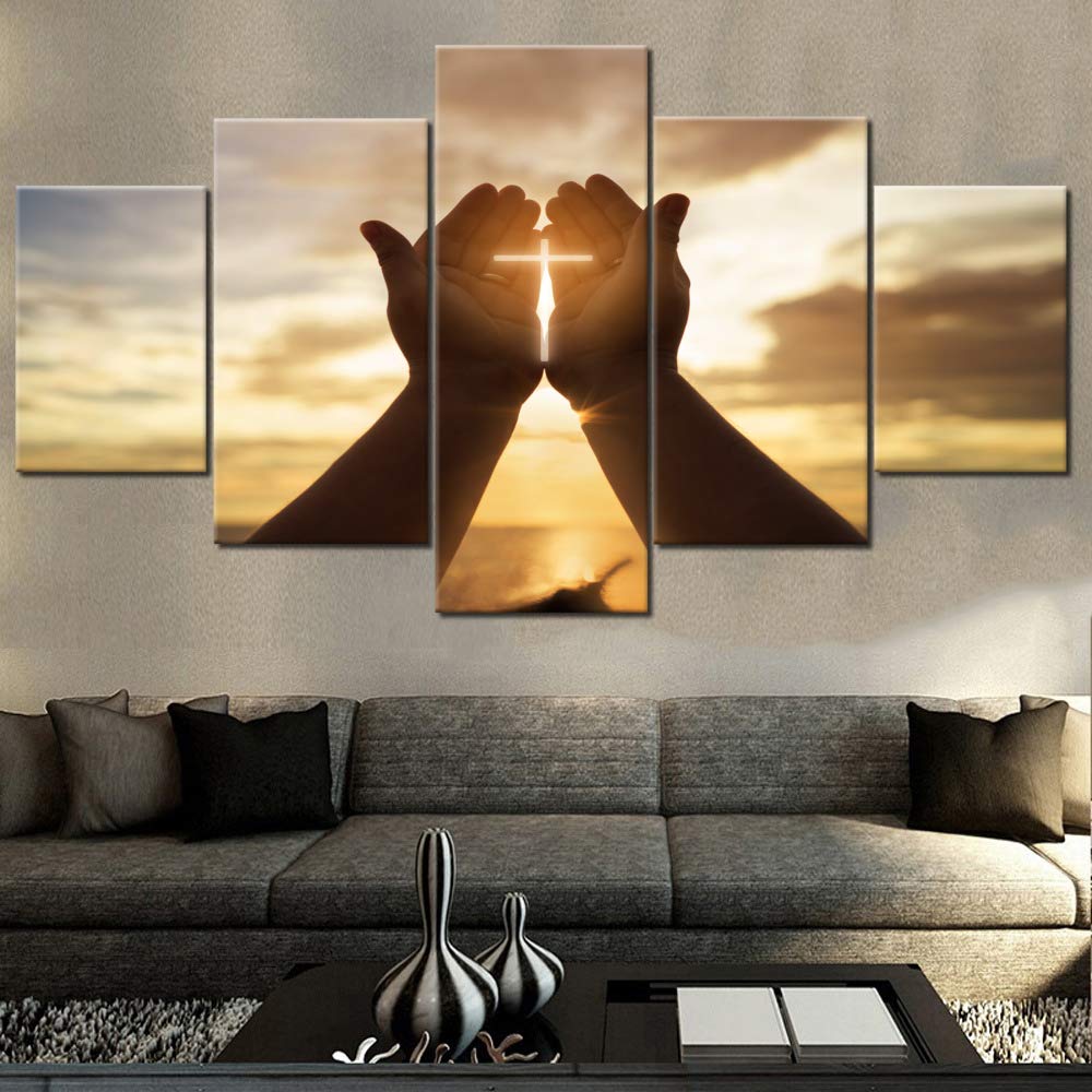 Praying Hands Canvas Painting