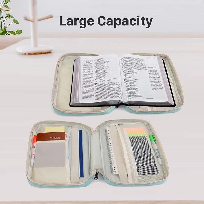 Pink Bible Cover with Stand