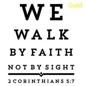 2 Corinthians 5:7 Decal