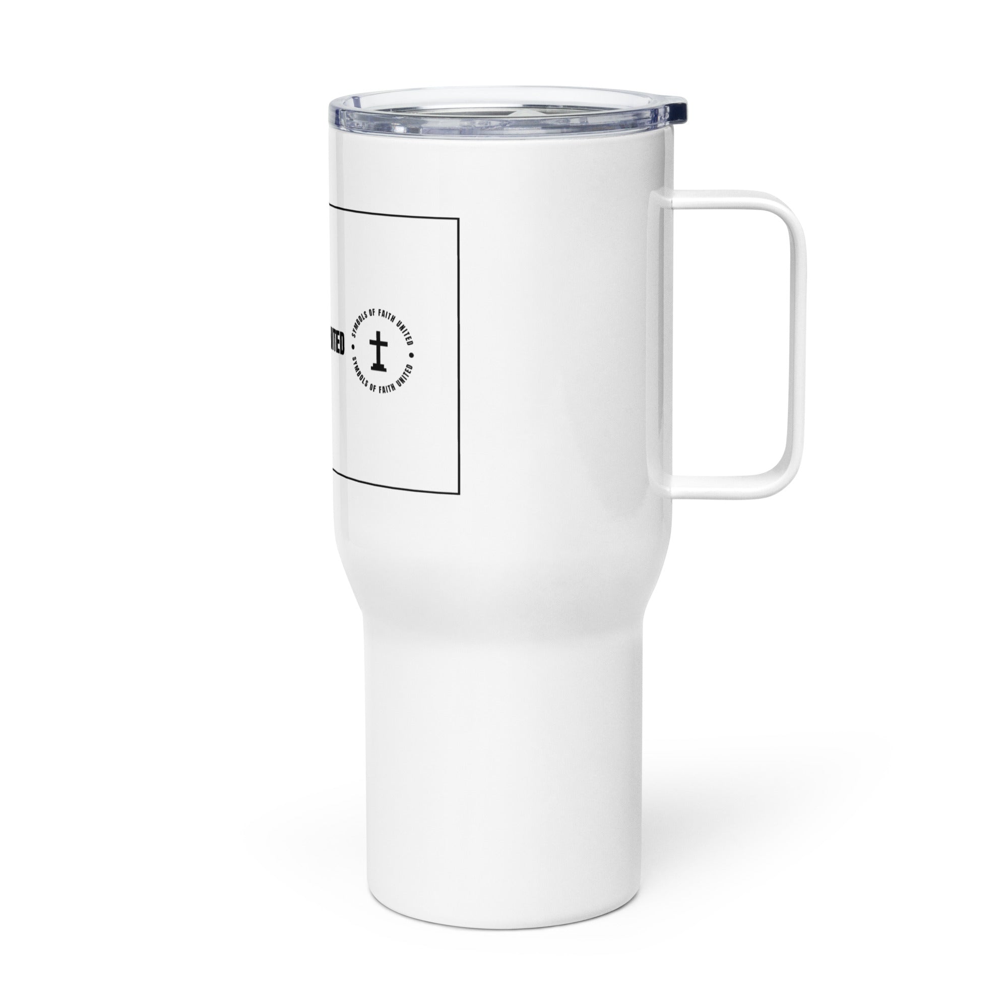 Symbols of Faith Travel Mug